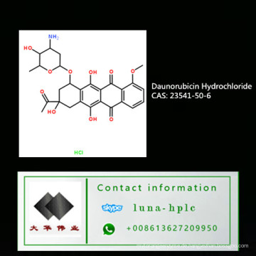 CAS 20830-81-3 Hot Sell Daunorubicin Hydrochlorid